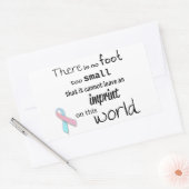 乳児損失認識度シール 長方形シール (封筒)