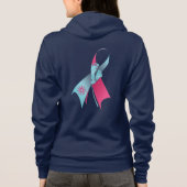 乳児損失認識度 パーカ (裏面)