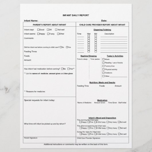 乳児日報 チラシ (正面)