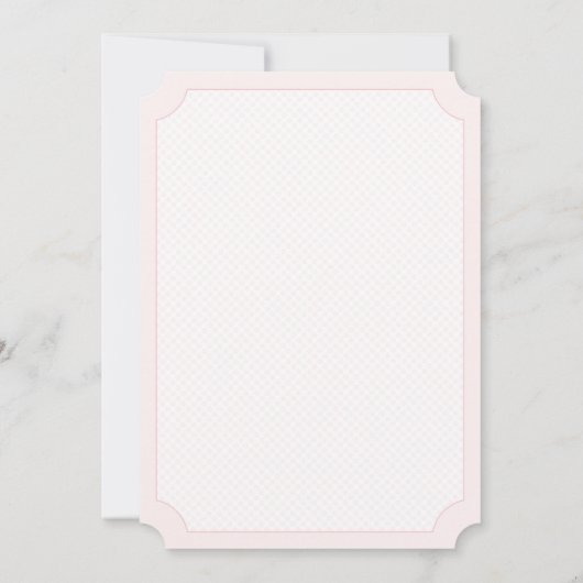 乳児用の茶パーティーベビーシャワー招待状 招待状 (裏面)