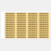 乳児警告ズのハニーの瓶のふたセキュリティラベル黄色 ラベル (シート)