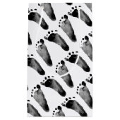 乳児足跡 スモールペーパーバッグ (正面)