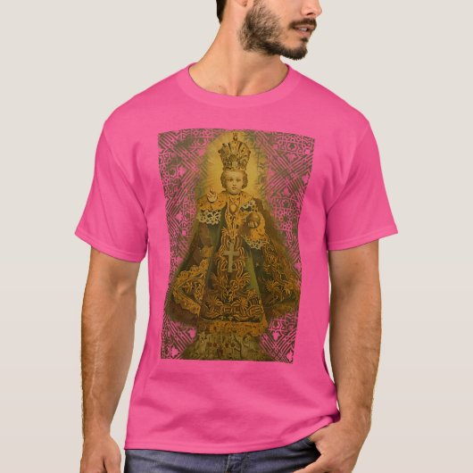 乳児・オブ・プラハ・チャイルド・イエス Tシャツ (正面)