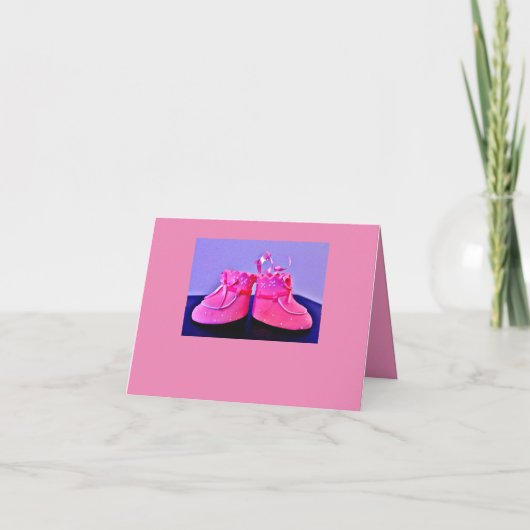 乳児 招待状 (裏面)