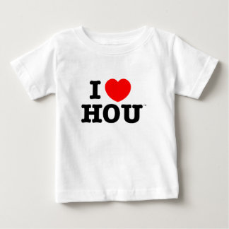 乳児I愛ヒューストンTシャツ ベビーTシャツ