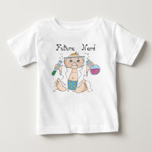 乳児Tシャツ/未来おたく/男の子 ベビーTシャツ (正面)