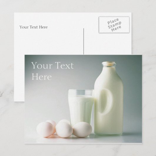 乳卵はがき ポストカード (正面/裏面)