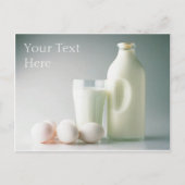 乳卵はがき ポストカード (正面)