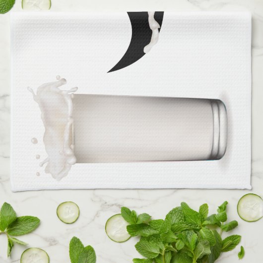 乳口髭 キッチンタオル (折り畳み)