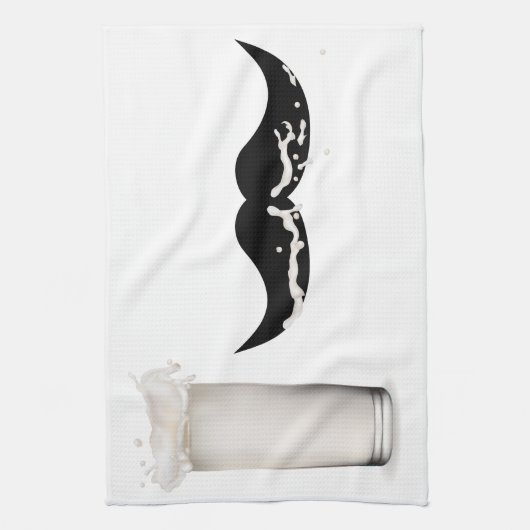 乳口髭 キッチンタオル (縦)