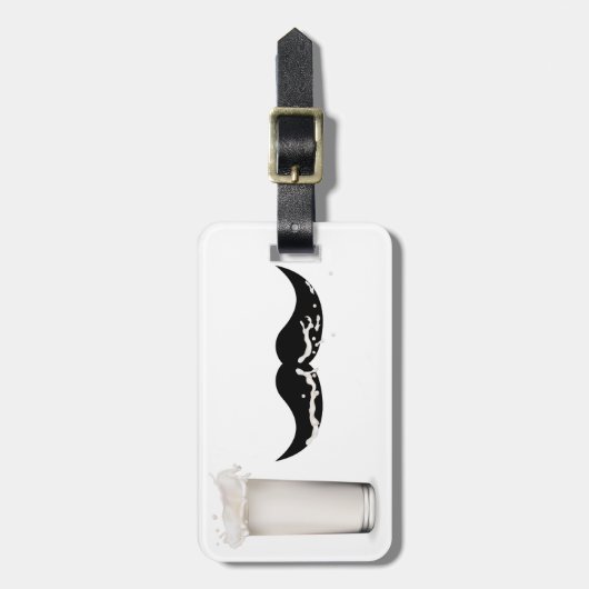 乳口髭 ラゲッジタグ (正面縦)