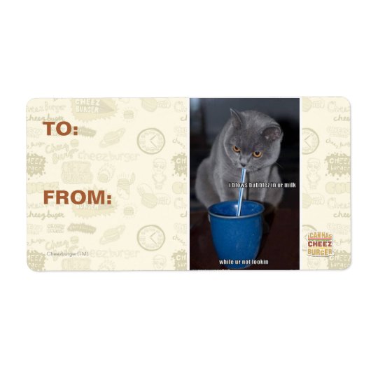 乳吹に含まれる泡 ラベル (正面)