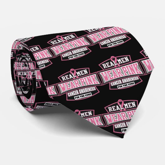乳実在癌の治療のための男性衣服ピンク ネクタイ (ロール)