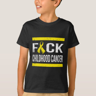 乳幼児がん認識度Tシャツを支援する Tシャツ