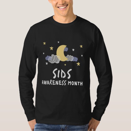 乳幼児突然死症候群 SIDS啓発月間 Tシャツ (正面)