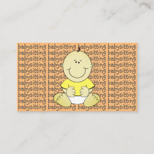 乳幼児預気に育者児童 名刺