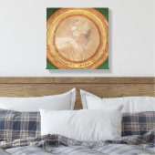 乳房を絞る少女 キャンバスプリント (インサイチュ (寝室))