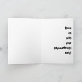 乳房切除カード: 対称は退屈しています カード (内部)