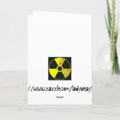 乳房切除カード: 対称は退屈しています カード (裏面)