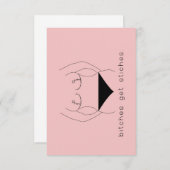 乳房切除用カード 招待状 (正面/裏面)