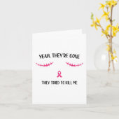 乳房切除術後回復乳がんSur カード (黄色い花)