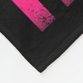 乳房戦士アメリカ国旗の乳がんAと闘う フリースブランケット (角)