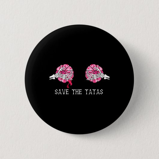 乳救癌認識度(T.a.T.a.s) 缶バッジ (正面)