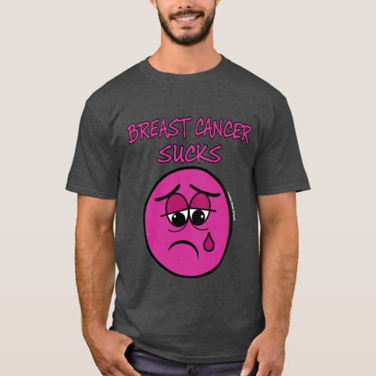 乳最低がん Tシャツ (正面)