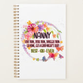 乳母が可愛いと甘やかされる プランナー手帳 (正面)