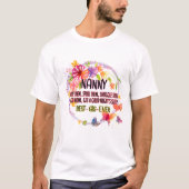 乳母が可愛いと甘やかされる Tシャツ (正面)