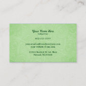 乳母の名刺 名刺 (裏面)