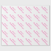 乳母の小さいプリンセスの包装紙 ラッピングペーパー (フラット)