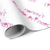 乳母の小さいプリンセスの包装紙 ラッピングペーパー (ロールコーナー)