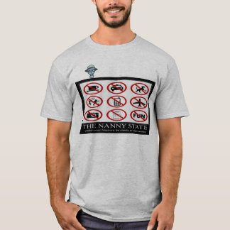 乳母の州のEroadedの遠くになTシャツ Tシャツ