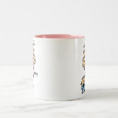 乳母の棒の姿 ツートーンマグカップ (中央)