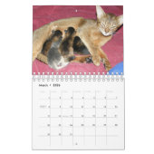 乳母動物 カレンダー (3月 2026)