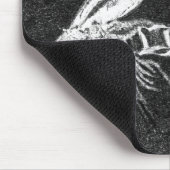 "乳母車フライ"トラウトフライマウスパッド マウスパッド (コーナー)