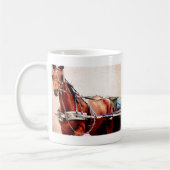 乳母車馬 コーヒーマグカップ (左)
