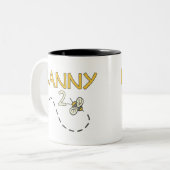 乳母2の蜂 ツートーンマグカップ (正面左)