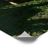 乳牛とレッドバーンプリント ポスター (角)