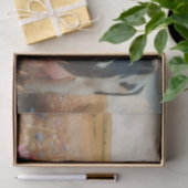 乳牛とワイルドフラワーフィールドの切り離し 薄葉紙 (ギフト)