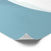 乳牛と赤い花冠 ポスター (角)