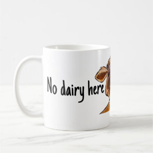乳牛なし コーヒーマグカップ