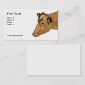 乳牛の名刺 名刺 (正面/裏面)