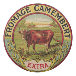 乳牛の消す物が付いているヴィンテージのフランスのなチーズ 消しゴム