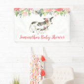 乳牛フローラガールファームテーマカスタムバナー 横断幕 (インサイチュ)