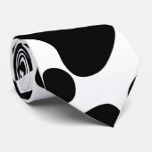 乳牛ブラックnホワイト ネクタイ (ロール)