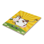 乳牛 タイル (側面)