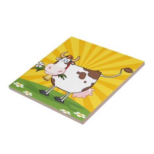 乳牛 タイル (側面)