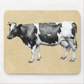 乳牛 マウスパッド (正面)